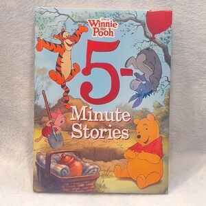 (Disney Storybook) Winnie the Pooh 5 Minute Stories, Picture Book, Tigger Piglet